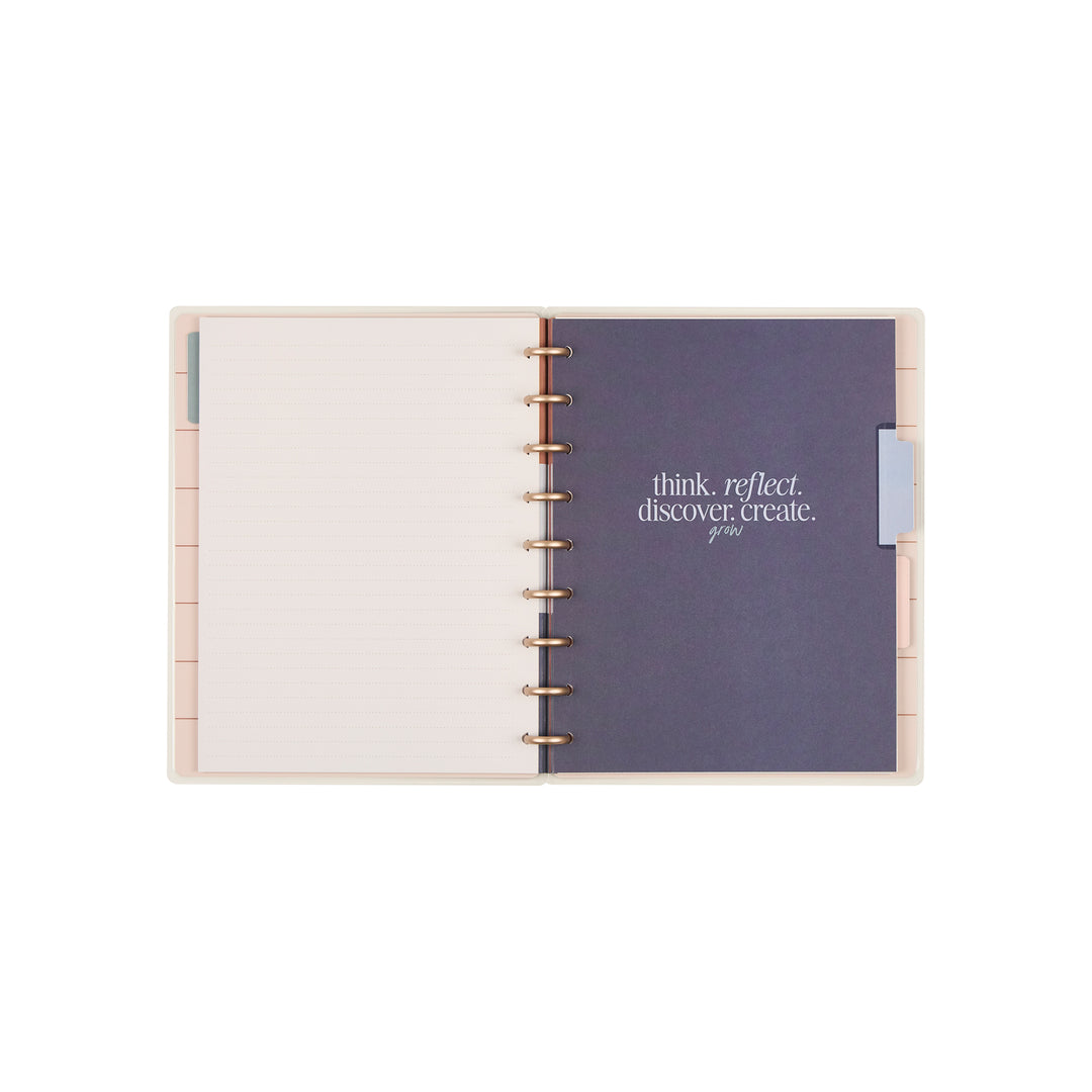 See the Good - Dotted Lined Classic Notebook - 60 Sheets – Happy