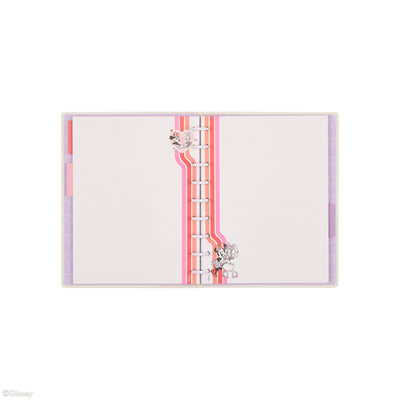 Disney Minnie Mouse Bow Happy - Dotted Lined Classic Notebook - 60 Sheets