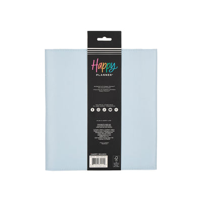 Cornflower Vegan Leather - Deluxe Classic Planner Folio