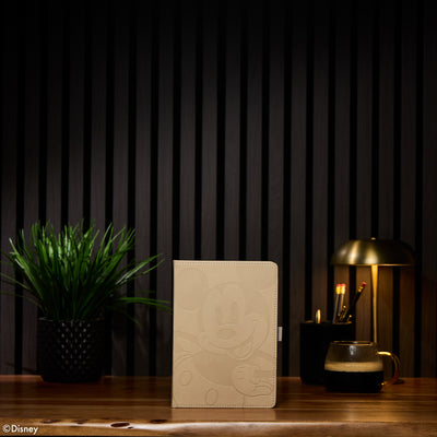 Undated Premium Ivory Disney Mickey Mouse Book Bound Planner - Small Dashboard Layout - 12 Months