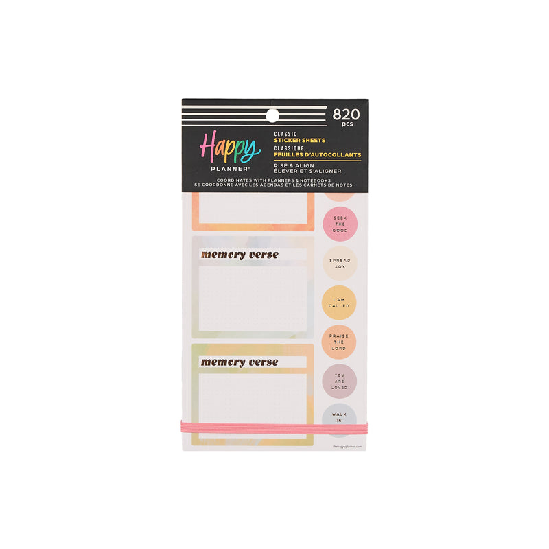 Rise & Align Faith - Value Pack Stickers