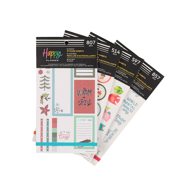 Ultimate Seasonal Sticker Bundle - 4 Sticker Books