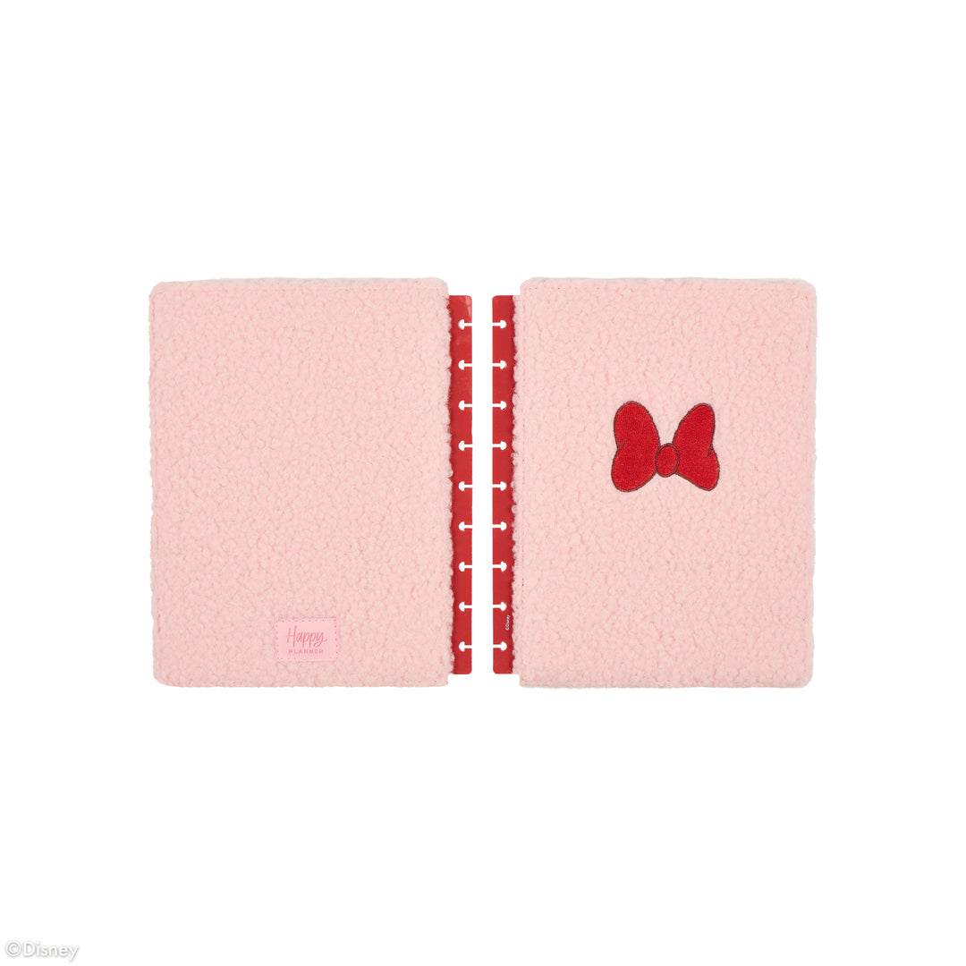 Disney Minnie Mouse Bow Happy - DELUXE Sherpa Snap In Classic