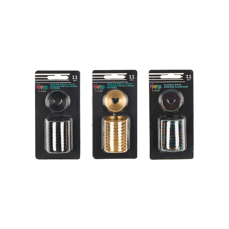 Trio Disc Set - Medium Metal + Plastic Disc Gift Set