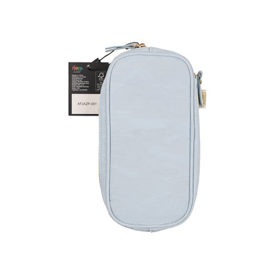 Cornflower - Textured Fabric Pen & Pencil Zip Pouch