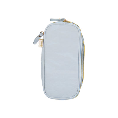 Cornflower - Textured Fabric Pen & Pencil Zip Pouch