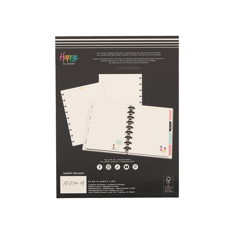 OG Seasonal Squad Goals - Checklist Classic Filler Paper - 40 Sheets