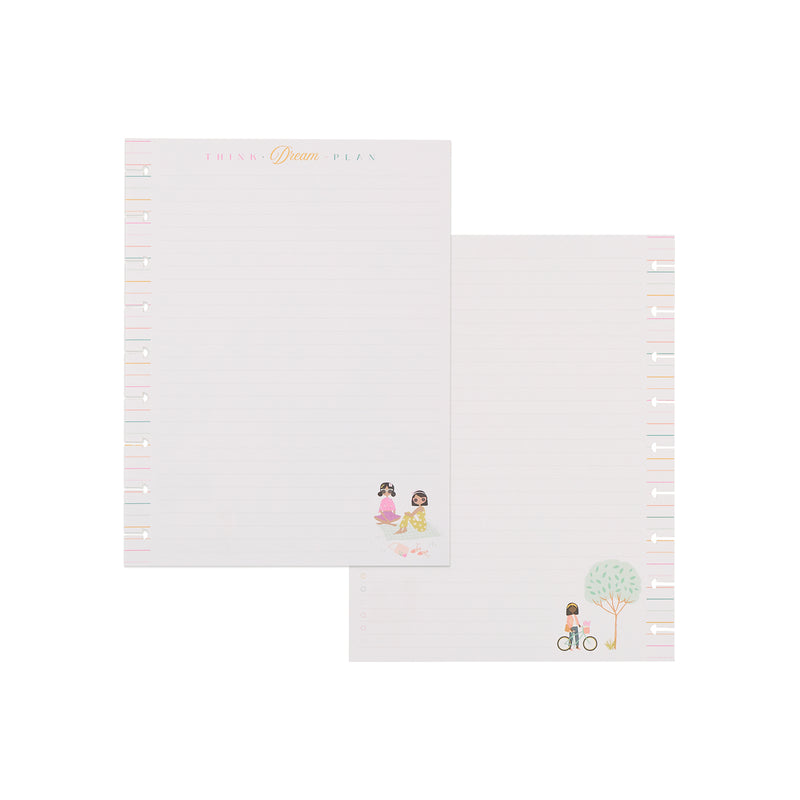 OG Seasonal Squad Goals - Checklist Classic Filler Paper - 40 Sheets