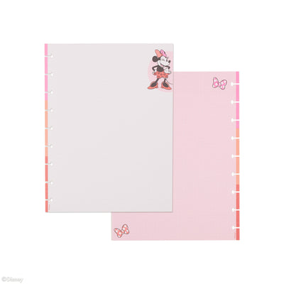 Disney Minnie Mouse Bow Happy - Dot Lined + Dot Grid Classic Filler Paper - 40 Sheets