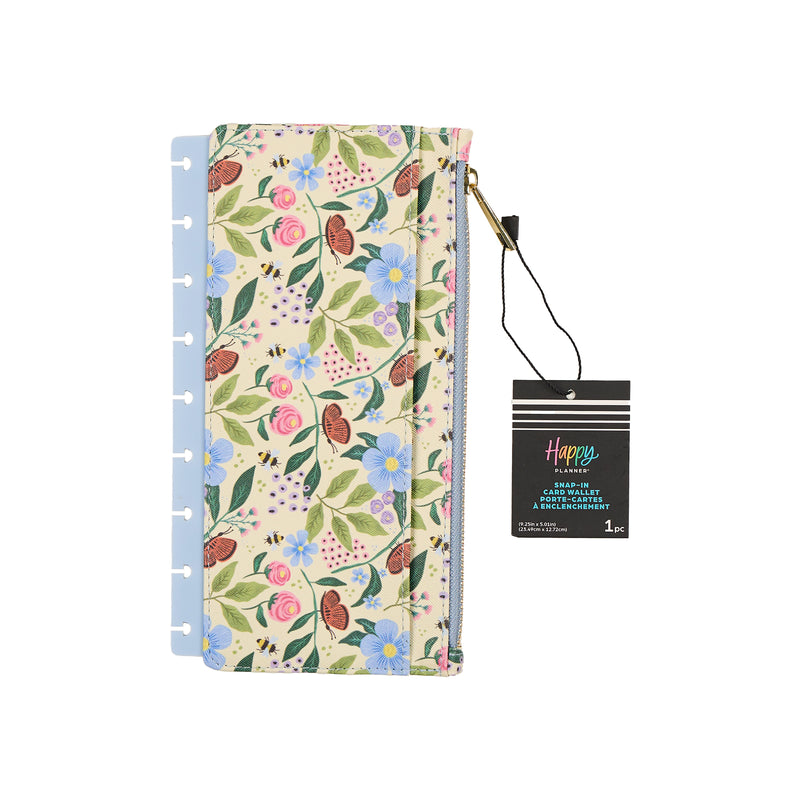 Buzzy Garden - Snap In Classic Card Holder Wallet