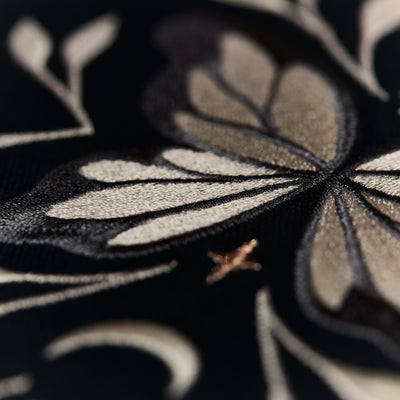 Starlight Flutter - Embroidered Snap In Classic Planner Cover