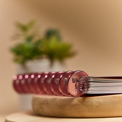 Pink Bow Cutout - Medium Metal Disc Set