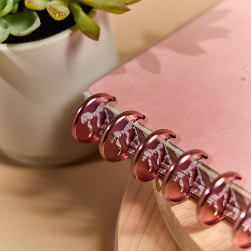 Pink Bow Cutout - Medium Metal Disc Set