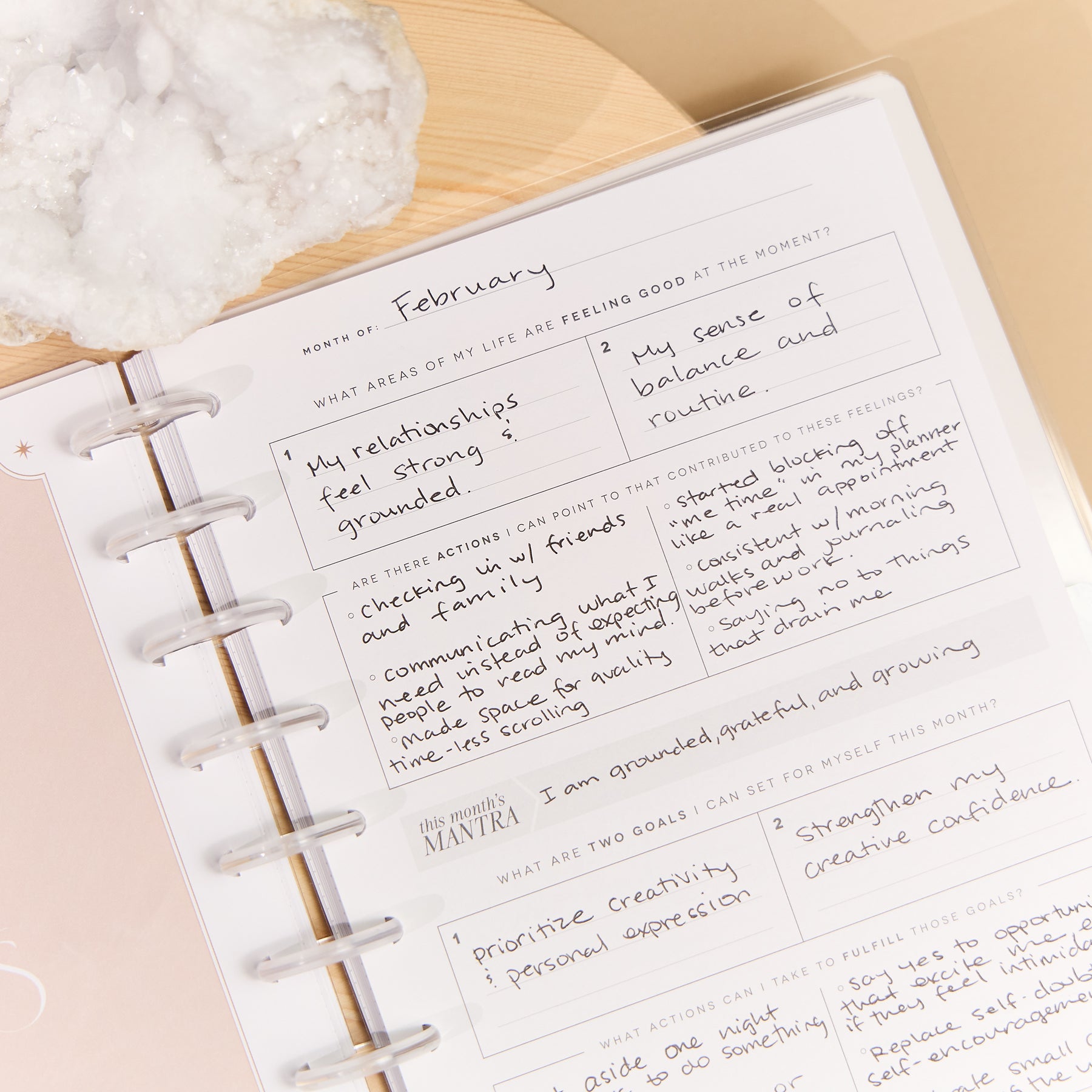 Manifest - Classic Guided Manifestation Journal - 80 Sheets – Happy Planner