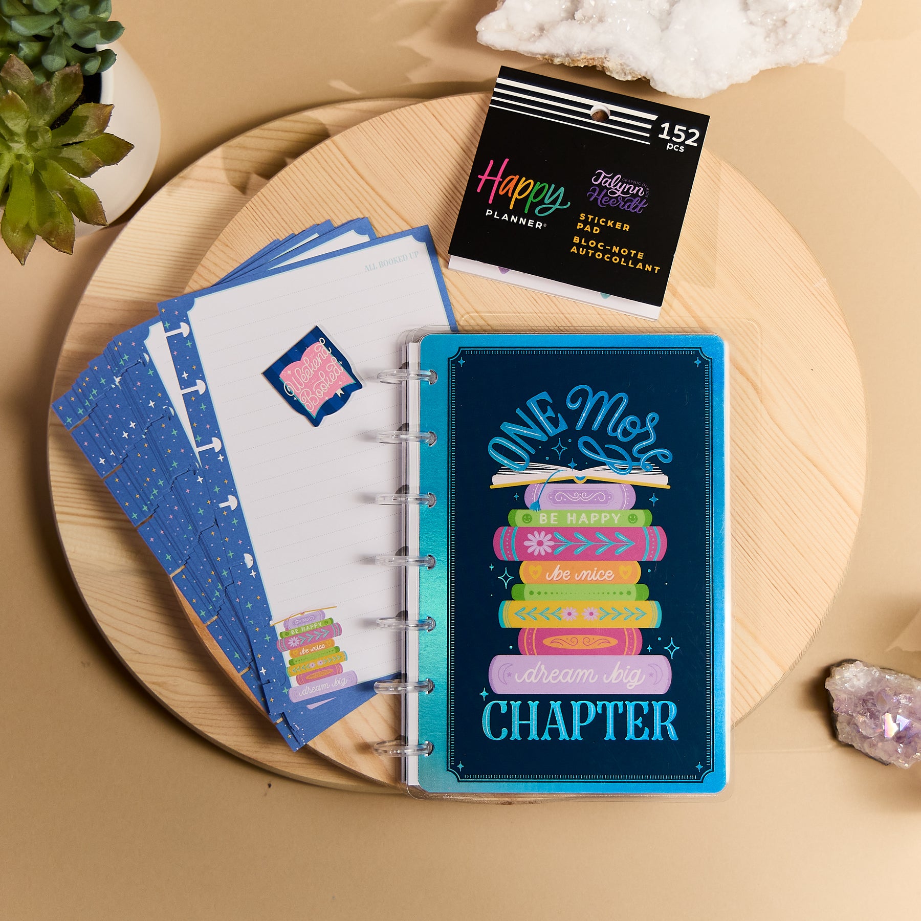Chapter 60 Journal One More Chapter - Mini Reading Journal Bundle – Happy Planner