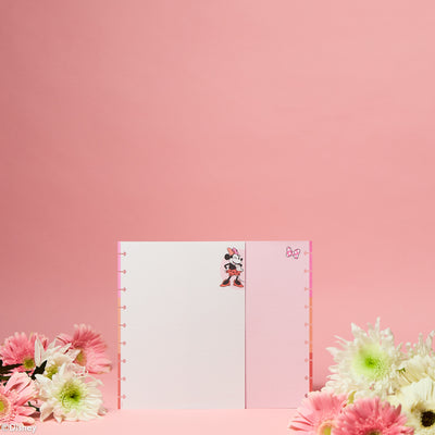 Disney Minnie Mouse Bow Happy - Dot Lined + Dot Grid Classic Filler Paper - 40 Sheets