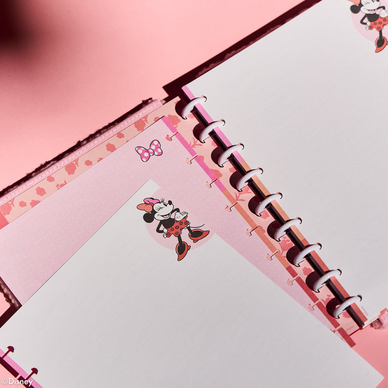 Disney Minnie Mouse Bow Happy - Dot Lined + Dot Grid Classic Filler Paper - 40 Sheets