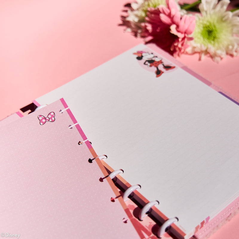 Disney Minnie Mouse Bow Happy - Dot Lined + Dot Grid Classic Filler Paper - 40 Sheets