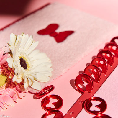 Disney Minnie Mouse Red Bow Cut Out - Medium Metal Disc Set