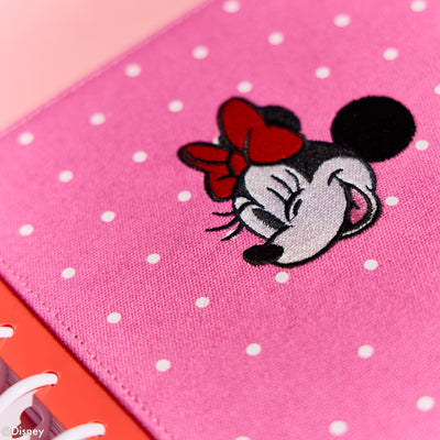 Undated SPECIALTY Disney Minnie Mouse Bow Happy Customizable Planner - Classic Vertical Layout - 12 Months