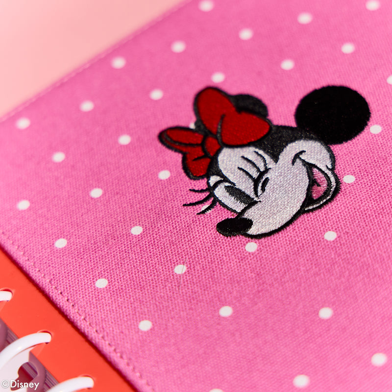 Undated SPECIALTY Disney Minnie Mouse Bow Happy Customizable Planner - Classic Vertical Layout - 12 Months