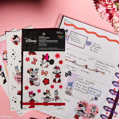 Disney Minnie Mouse Bow Happy - Value Pack Stickers