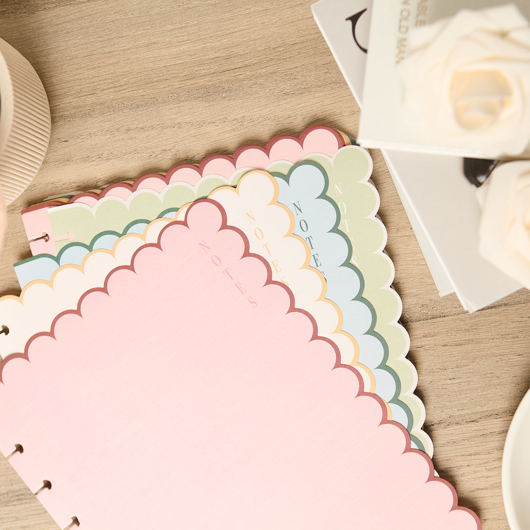 Café Coquette - Scalloped Edge Dotted Lined Classic Filler Paper - 40 –  Happy Planner, image size:1080x1080