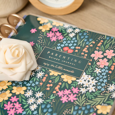 Cool Bloom Parenting - Classic Guided Parenting Journal - 80 Sheets