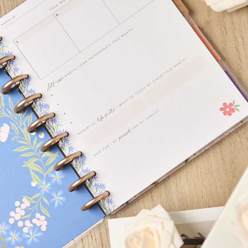 Cool Bloom Parenting - Classic Guided Parenting Journal - 80 Sheets