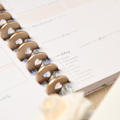 Cool Bloom Parenting - Classic Guided Parenting Journal - 80 Sheets