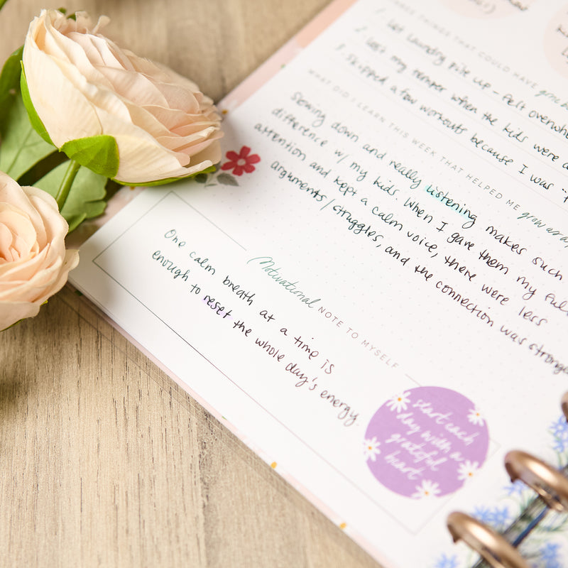 Cool Bloom Parenting - Classic Guided Parenting Journal - 80 Sheets