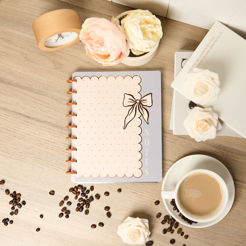 Café Coquette - Dotted Lined Classic Notebook - 60 Sheets
