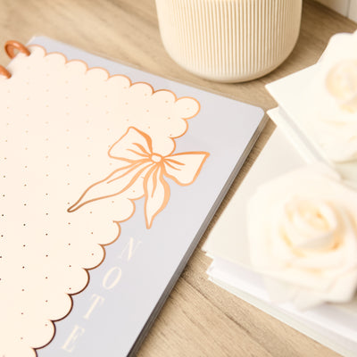 Café Coquette - Dotted Lined Classic Notebook - 60 Sheets