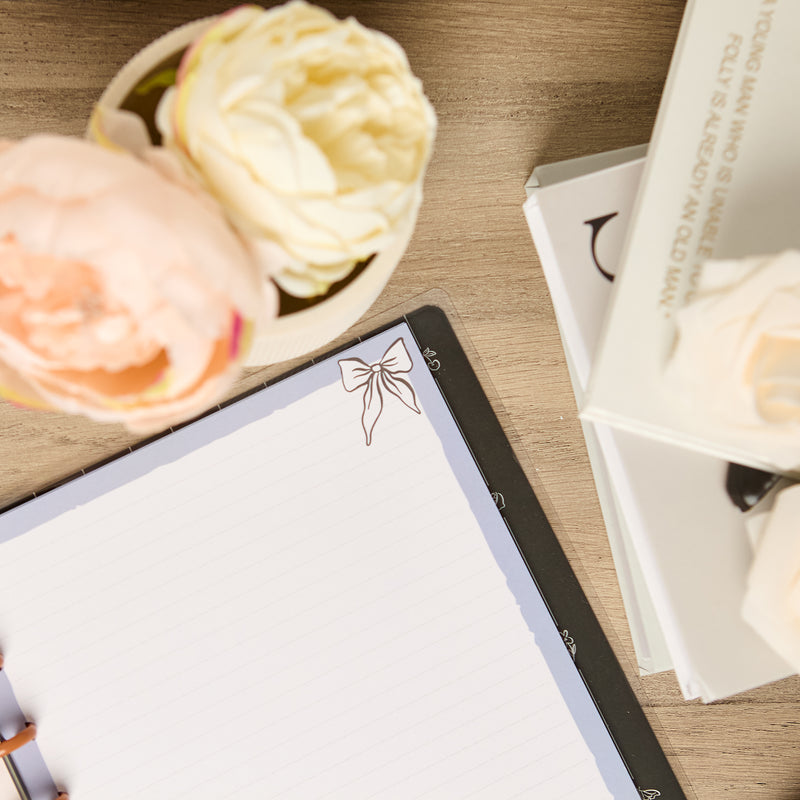 Café Coquette - Dotted Lined Classic Notebook - 60 Sheets