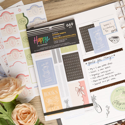 Café Coquette - Value Pack Stickers