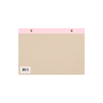 Blushed - Gilded Edge Undated Weekly Desktop Calendar