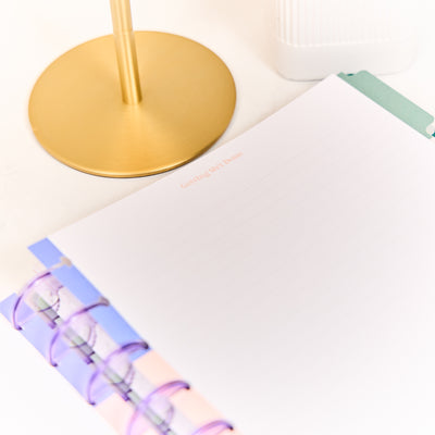 Current Mood - Dotted Lined Classic Filler Paper - 40 Sheets