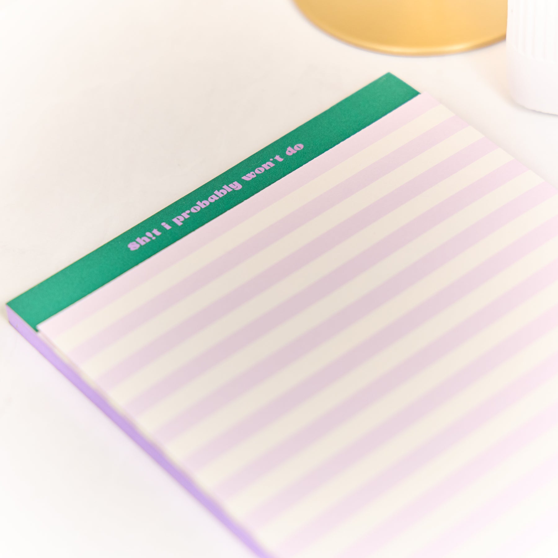 Note Pad Edge Current Mood - Gilded Edge Notepad – Happy Planner