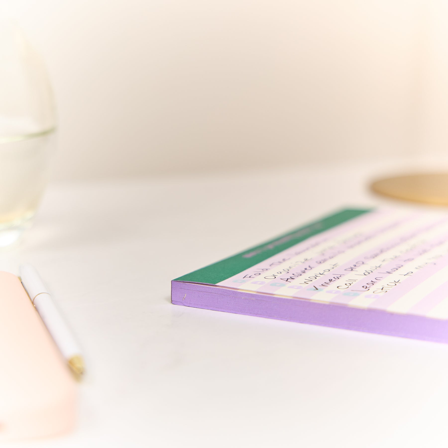 Current Mood - Gilded Edge Notepad – Happy Planner