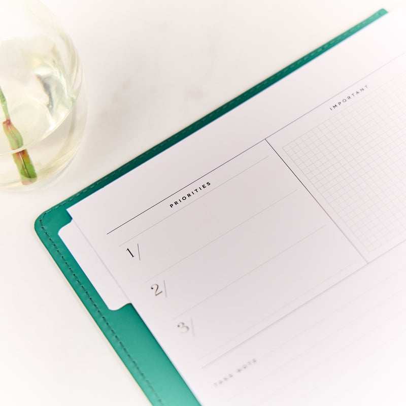 Undated SPECIALTY Current Mood Customizable Planner - Classic Vertical Layout - 12 Months