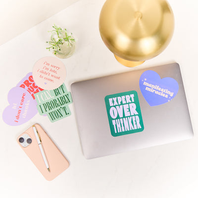 Current Mood - Die Cut Stickers - 6 Pack