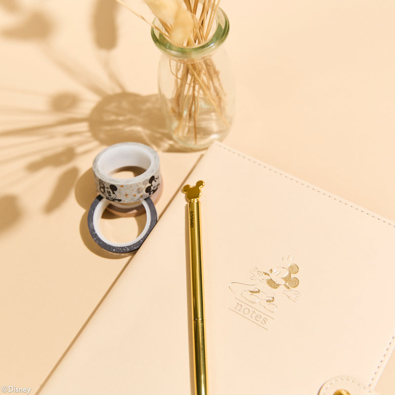 Premium Disney Mickey Mouse - Alabaster - Dot Grid Journal Gift Set