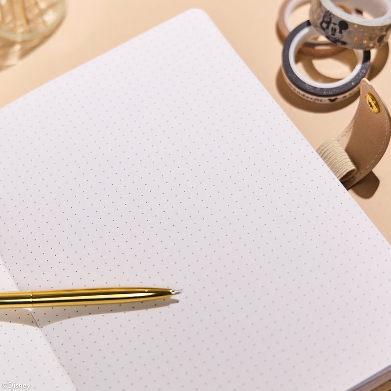 Premium Disney Mickey Mouse - Alabaster - Dot Grid Journal Gift Set