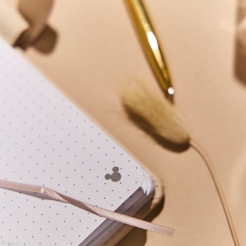 Premium Disney Mickey Mouse - Alabaster - Dot Grid Journal Gift Set