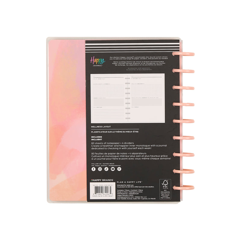 Rise & Align Wellness - Classic Guided Wellness Journal - 80 Sheets