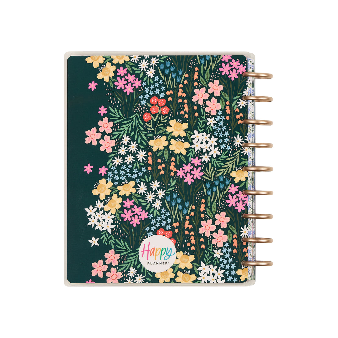 【特価】The Happy Planner スリムノートブック とリフィル大量 Cool Bloom Parenting - Classic Guided Parenting Journal - 80
