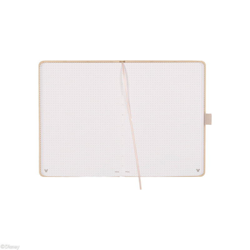 Premium Disney Mickey Mouse - Ivory - Dot Grid Book Bound Journal - 80 Sheets