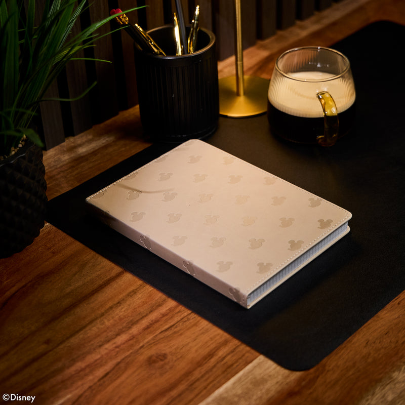 Premium Disney Mickey Mouse - Ivory - Dot Grid Book Bound Journal - 80 Sheets