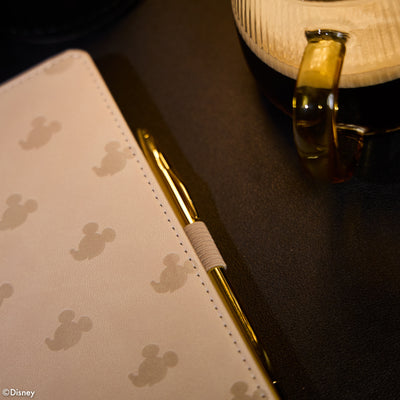 Premium Disney Mickey Mouse - Ivory - Dot Grid Book Bound Journal - 80 Sheets