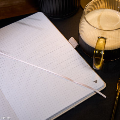 Premium Disney Mickey Mouse - Ivory - Dot Grid Book Bound Journal - 80 Sheets